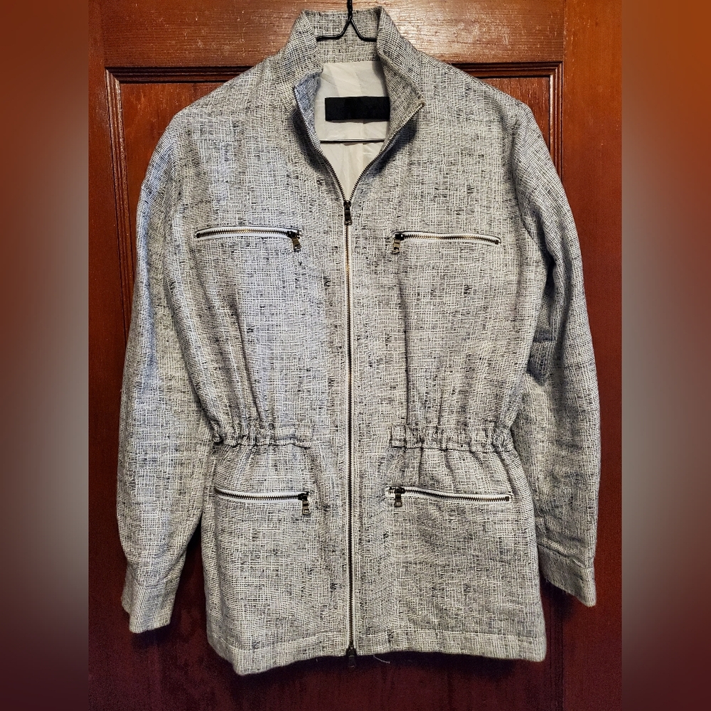 Jenni Kayne Textured Gray Jacket
